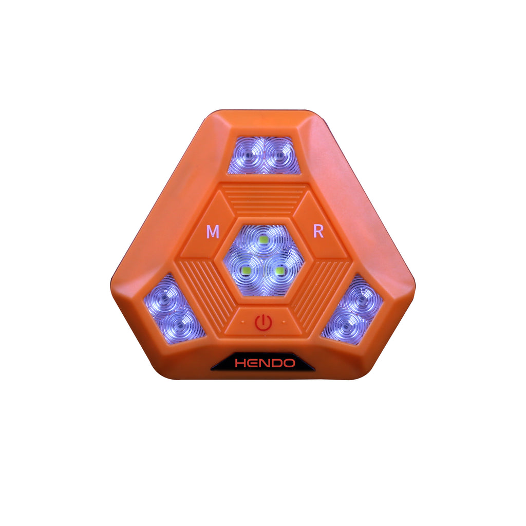 EL5111 Emergency Roadside Traffic Director Beacons – High-Visibility RED LED Strobe Light 3 Pack